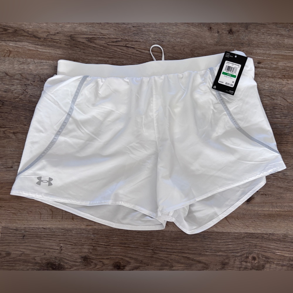 White Athletic Shorts